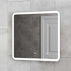 Vigo Мебель для ванной Grani 750-0-1 подвесная белая/дуб сонома – фотография-8